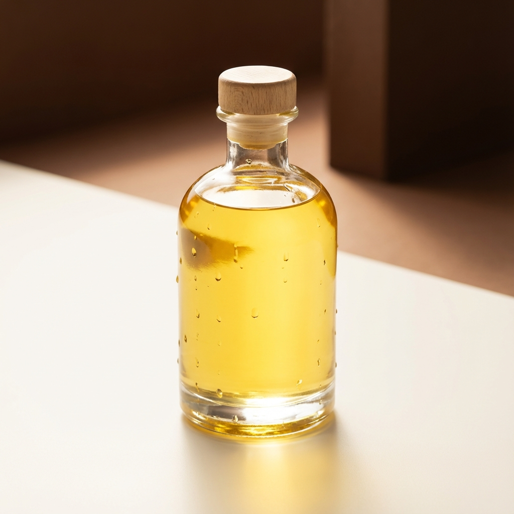 Premium MCT Öl Flasche mit Öltropfen